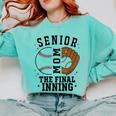 Baseball Senior Mom 2026 The Final Inning Comfort Colors Sweatshirt Butter Baseball Senior Mom 2026 The Final Inning Comfort Colors Sweatshirt Butter