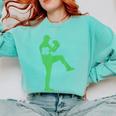 Baseball Shamrock St Patrick's Day Saint Paddy's Comfort Colors Sweatshirt Butter Baseball Shamrock St Patrick's Day Saint Paddy's Comfort Colors Sweatshirt Butter