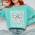 Baseball Sister Comfort Colors Sweatshirt Butter