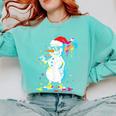 Baseball Snowman Drip Cool Christmas Men Boys Girls Comfort Colors Sweatshirt Butter Baseball Snowman Drip Cool Christmas Men Boys Girls Comfort Colors Sweatshirt Butter