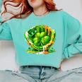 Baseball St Patricks Day Carnival Party Ice Cream Drip Boys Comfort Colors Sweatshirt Butter Baseball St Patricks Day Carnival Party Ice Cream Drip Boys Comfort Colors Sweatshirt Butter