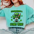 Baseball St Patrick's Day Irish Shamrock Trendy Comfort Colors Sweatshirt Butter Baseball St Patrick's Day Irish Shamrock Trendy Comfort Colors Sweatshirt Butter