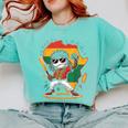 Baseball History Month For Boys Comfort Colors Sweatshirt Butter