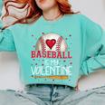 Baseball Is My Valentine Valentines Day Men Boys Kids Teen Comfort Colors Sweatshirt Butter Baseball Is My Valentine Valentines Day Men Boys Kids Teen Comfort Colors Sweatshirt Butter