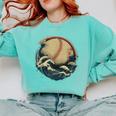 Baseball Waves Ocean Sports Baseball Fans Comfort Colors Sweatshirt Butter Baseball Waves Ocean Sports Baseball Fans Comfort Colors Sweatshirt Butter