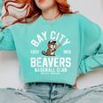 Bay City Beavers Baseball Club Estd 1913 Comfort Colors Sweatshirt Butter Bay City Beavers Baseball Club Estd 1913 Comfort Colors Sweatshirt Butter