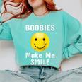 Boobies Make Me Smile Mardi Gras Raglan Baseball Tee Comfort Colors Sweatshirt Butter Boobies Make Me Smile Mardi Gras Raglan Baseball Tee Comfort Colors Sweatshirt Butter
