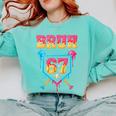 Bruh Baseball Ice Cream Drip Number 67 Player 67th Birthday Comfort Colors Sweatshirt Butter Bruh Baseball Ice Cream Drip Number 67 Player 67th Birthday Comfort Colors Sweatshirt Butter