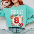 Bruh I'm 8 Baseball 8th Birthday Sports 8 Year Old Boy Comfort Colors Sweatshirt Butter Bruh I'm 8 Baseball 8th Birthday Sports 8 Year Old Boy Comfort Colors Sweatshirt Butter