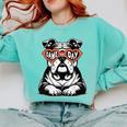 Bulldog Mascot Sports Fan Football Basketball Baseball Comfort Colors Sweatshirt Butter Bulldog Mascot Sports Fan Football Basketball Baseball Comfort Colors Sweatshirt Butter