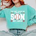 You Can't Scare Me I Have a Son Baseball Mom Comfort Colors Sweatshirt Butter You Can't Scare Me I Have a Son Baseball Mom Comfort Colors Sweatshirt Butter