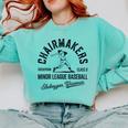 Chairmakers Sheboygan Minor League Baseball Comfort Colors Sweatshirt Butter