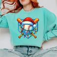Christmas Baseball Drip For Boys Kids Ice Cream Drip Comfort Colors Sweatshirt Butter Christmas Baseball Drip For Boys Kids Ice Cream Drip Comfort Colors Sweatshirt Butter