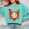 Christmas Baseball Ice Cream Drip Men Women Kids Comfort Colors Sweatshirt Butter Christmas Baseball Ice Cream Drip Men Women Kids Comfort Colors Sweatshirt Butter