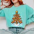 Christmas Baseball Tree Lights Xmas Comfort Colors Sweatshirt Butter Christmas Baseball Tree Lights Xmas Comfort Colors Sweatshirt Butter
