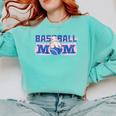 Cool Baseball Mom Mother's Day Mama Woman Cute Comfort Colors Sweatshirt Butter Cool Baseball Mom Mother's Day Mama Woman Cute Comfort Colors Sweatshirt Butter