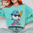 Cool Ice Cream Drip Baseball Drip For Boys Sports Kids Comfort Colors Sweatshirt Butter