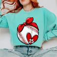 Custom Baseball Mom Number 25 Heart For Mom Mommy Raglan Baseball Tee Comfort Colors Sweatshirt Butter Custom Baseball Mom Number 25 Heart For Mom Mommy Raglan Baseball Tee Comfort Colors Sweatshirt Butter