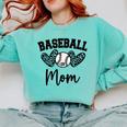 Custom Baseball Mom Number 28 Heart For Mom Comfort Colors Sweatshirt Butter