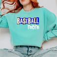 Custom Hustle Tball Tee Ball Womens Baseball Mom Comfort Colors Sweatshirt Butter
