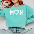 Cute Baseball Mom Favorite Player Mother's Day Comfort Colors Sweatshirt Butter