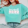 Cute Sports Baseball Mom Game Day Comfort Colors Sweatshirt Butter Cute Sports Baseball Mom Game Day Comfort Colors Sweatshirt Butter