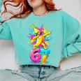 Dabbing Banana 67 Drip Baseball Drip Six Seven Joke Premium Tri-Blend Comfort Colors Sweatshirt Butter