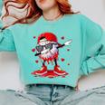Dabbing Baseball Drip Ice Cream Youth Boy Valentines Day Comfort Colors Sweatshirt Butter