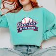 Dad Daddy Of The Rookie Baseball Comfort Colors Sweatshirt Butter Dad Daddy Of The Rookie Baseball Comfort Colors Sweatshirt Butter