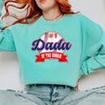 Dada Rookie Of Year 1st Birthday Baseball Theme Matching Comfort Colors Sweatshirt Butter