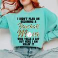 I Didn't Plan On Becoming a Baseball Mom Baseball Comfort Colors Sweatshirt Butter I Didn't Plan On Becoming a Baseball Mom Baseball Comfort Colors Sweatshirt Butter