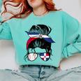 Dominican Baseball Mom Dominican Baseball Girl Comfort Colors Sweatshirt Butter Dominican Baseball Mom Dominican Baseball Girl Comfort Colors Sweatshirt Butter