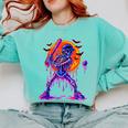 Drip Skeleton Batting Baseball Halloween Comfort Colors Sweatshirt Butter Drip Skeleton Batting Baseball Halloween Comfort Colors Sweatshirt Butter