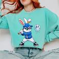 Dripping Drip Baseball Rabbit Bunny Easter Men Boy Kid Comfort Colors Sweatshirt Butter Dripping Drip Baseball Rabbit Bunny Easter Men Boy Kid Comfort Colors Sweatshirt Butter