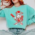 Drippy Baseball Mascot Valentine Heart Glasses Cartoon Comfort Colors Sweatshirt Butter Drippy Baseball Mascot Valentine Heart Glasses Cartoon Comfort Colors Sweatshirt Butter