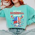 Eat Sleep Baseball Repeat Ice Cream Drip Crossed Bats Comfort Colors Sweatshirt Butter Eat Sleep Baseball Repeat Ice Cream Drip Crossed Bats Comfort Colors Sweatshirt Butter