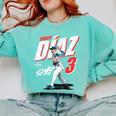 Edwin Diaz Los Angeles D Baseball Players MLBEDD204M Comfort Colors Sweatshirt Butter Edwin Diaz Los Angeles D Baseball Players MLBEDD204M Comfort Colors Sweatshirt Butter