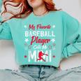 My Favorite Baseball Player Calls Me Mimi For Baseball Mom Comfort Colors Sweatshirt Butter My Favorite Baseball Player Calls Me Mimi For Baseball Mom Comfort Colors Sweatshirt Butter