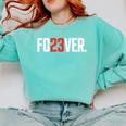 FO23VER Trendy Number 23 Baseball Team Sport For Women Men Comfort Colors Sweatshirt Butter FO23VER Trendy Number 23 Baseball Team Sport For Women Men Comfort Colors Sweatshirt Butter