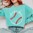 Game Day Baseball Baseball Lovers Softball Life Mom Premium Tri-Blend Comfort Colors Sweatshirt Butter Game Day Baseball Baseball Lovers Softball Life Mom Premium Tri-Blend Comfort Colors Sweatshirt Butter
