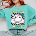 Game Day Vibes Softball Baseball Groovy Game Day Girls Women Comfort Colors Sweatshirt Butter Game Day Vibes Softball Baseball Groovy Game Day Girls Women Comfort Colors Sweatshirt Butter