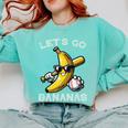 Lets Go Bananas Baseball Retro Sports Boys Kids Men Youth Premium Tri-Blend Comfort Colors Sweatshirt Butter Lets Go Bananas Baseball Retro Sports Boys Kids Men Youth Premium Tri-Blend Comfort Colors Sweatshirt Butter