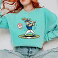 Goat Baseball Player With Bat And Ball Drip Animal Sports Comfort Colors Sweatshirt Butter Goat Baseball Player With Bat And Ball Drip Animal Sports Comfort Colors Sweatshirt Butter