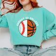 Granny Of Ballers Baseball Basketball Grandma Granny Comfort Colors Sweatshirt Butter Granny Of Ballers Baseball Basketball Grandma Granny Comfort Colors Sweatshirt Butter