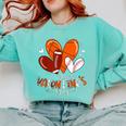 Happy Valentines Day Basketball Baseball Football Boys Comfort Colors Sweatshirt Butter Happy Valentines Day Basketball Baseball Football Boys Comfort Colors Sweatshirt Butter