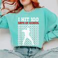 I Hit 100 Days Of School Baseball 100 Day Of School Comfort Colors Sweatshirt Butter I Hit 100 Days Of School Baseball 100 Day Of School Comfort Colors Sweatshirt Butter