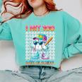 I Hit 100 Days Of School Baseball Ice Cram Drip 100th Boys Comfort Colors Sweatshirt Butter
