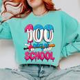 HUGvyn 100 Days Of School Baseball Ice Cream Teacher Student Comfort Colors Sweatshirt Butter HUGvyn 100 Days Of School Baseball Ice Cream Teacher Student Comfort Colors Sweatshirt Butter