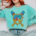 HUGvyn 67 Baseball Ice Cream Drip Six Seven Genz Alpha Slang Comfort Colors Sweatshirt Butter HUGvyn 67 Baseball Ice Cream Drip Six Seven Genz Alpha Slang Comfort Colors Sweatshirt Butter