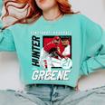 Hunter Greene Cincinnati MLB Baseball Players MLBHGR203M Comfort Colors Sweatshirt Butter Hunter Greene Cincinnati MLB Baseball Players MLBHGR203M Comfort Colors Sweatshirt Butter
